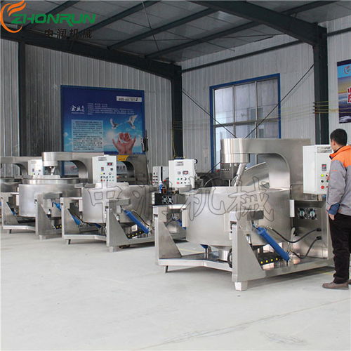 山東諸城中潤機械 鄂爾多斯大型調味品炒鍋操作指南與制造技術解析